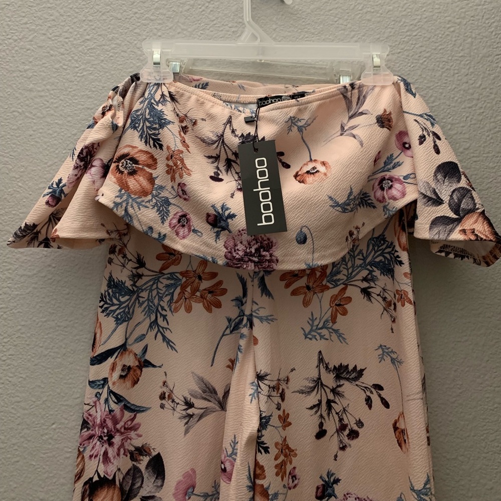 BooHoo Pant/crop top set